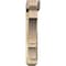 Ekena Millwork Balboa Craftsman Rough Sawn Bracket w/ Offset Brace, Douglas Fir, 6"W x 28"D x 32"H BKT0604X28X32BOA04RDF - alternate 4